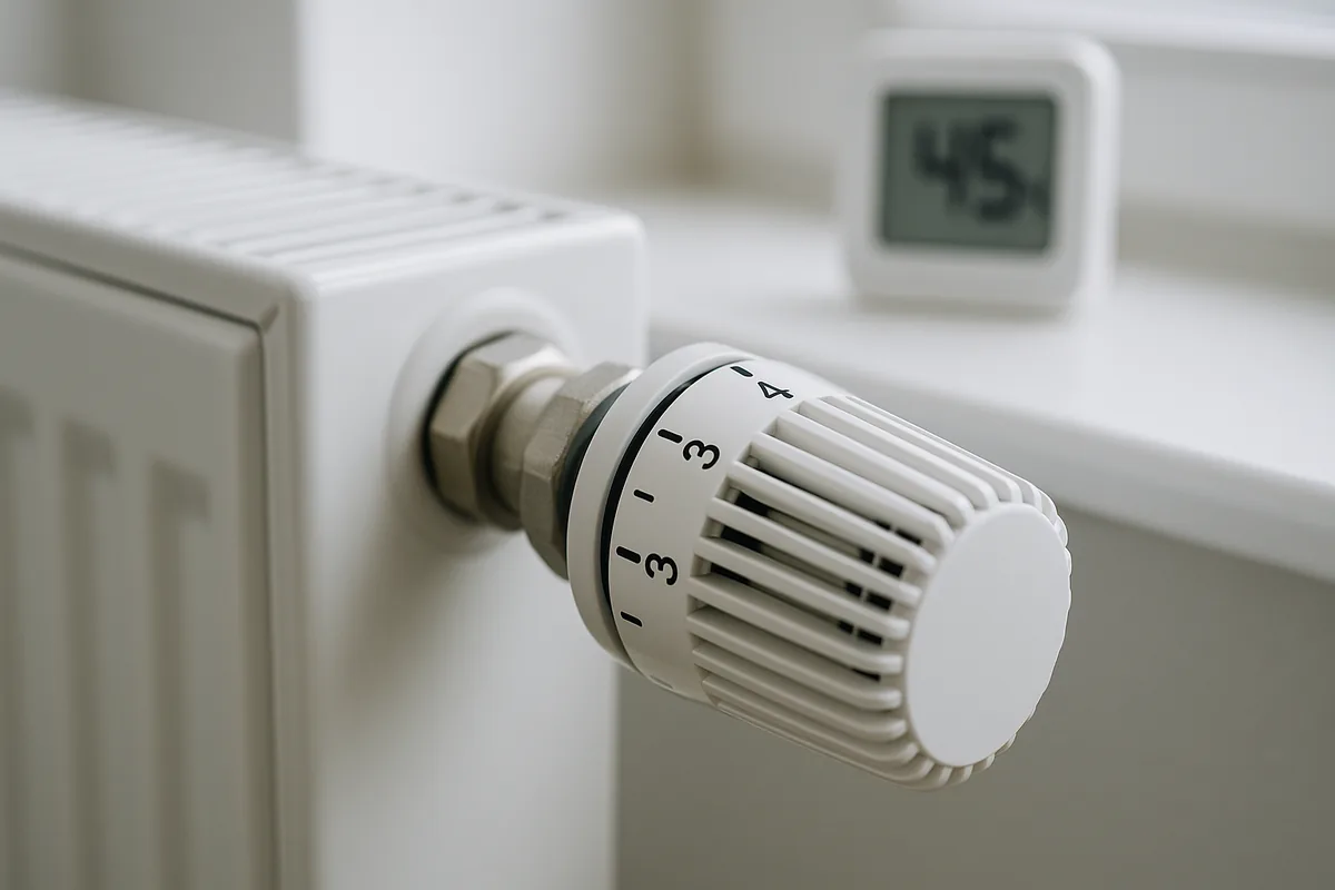 Raumtemperatur ohne Schimmelrisiko