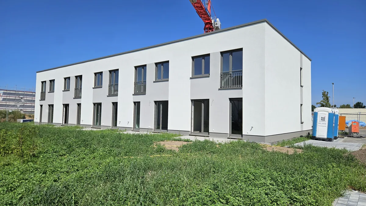 Reihenhaus in Langen bei Frankfurt – Blower-Door-Test Referenz